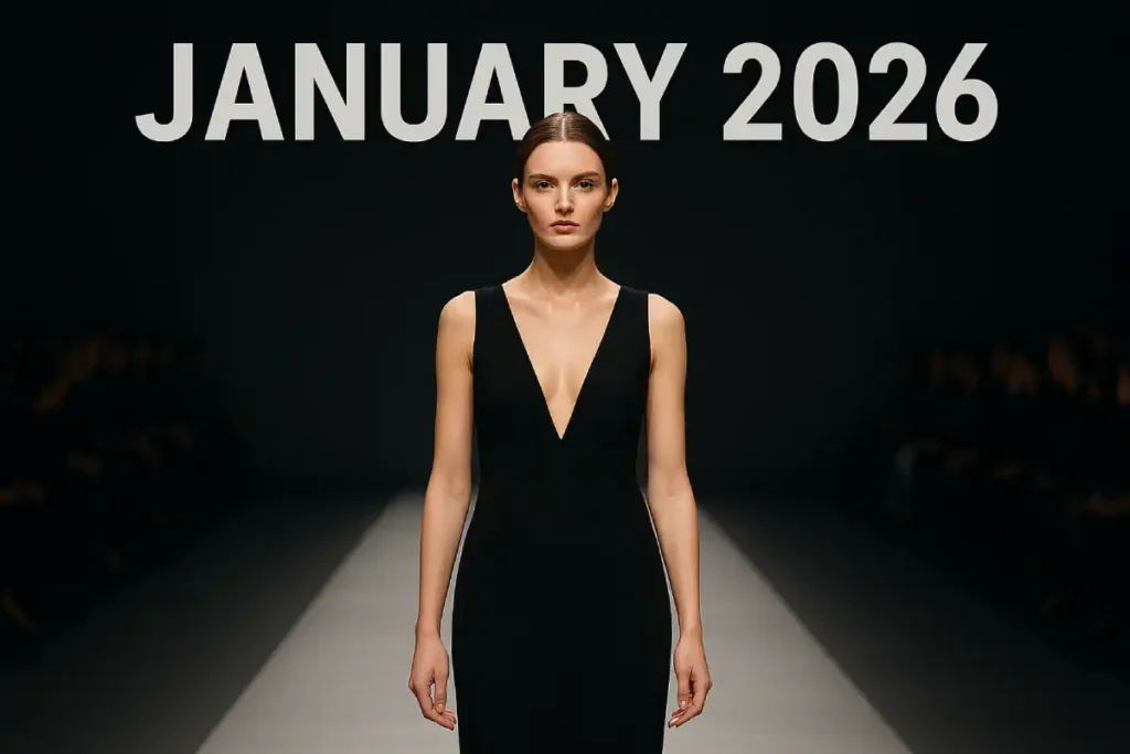 eventi moda gennaio 2026